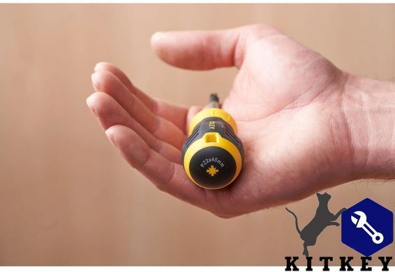 Отвертка Cushion Grip под шлиц Pz2 с длиной жала 45 мм STANLEY STHT16196-0
