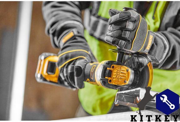 Шліфмашина кутова - болгарка акумуляторна безщіткова DeWALT DCG416VSN