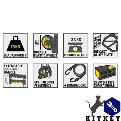 Тележка грузовая складная STANLEY SXWT-FT501