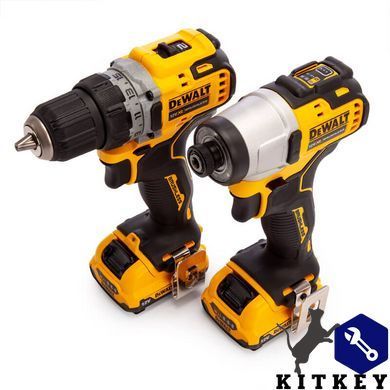 Набор из двух инструментов бесщеточных DeWALT DCK2110L2T