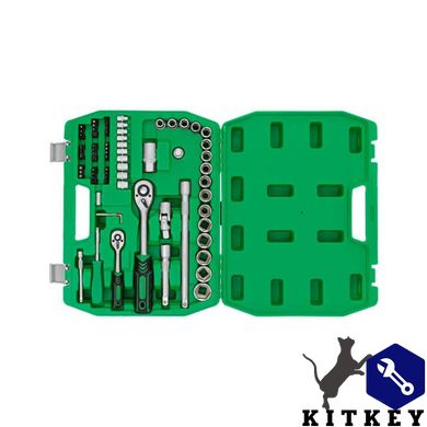 Набор инструментов 1/2" & 1/4", 72 ед. INTERTOOL ET-6072SP