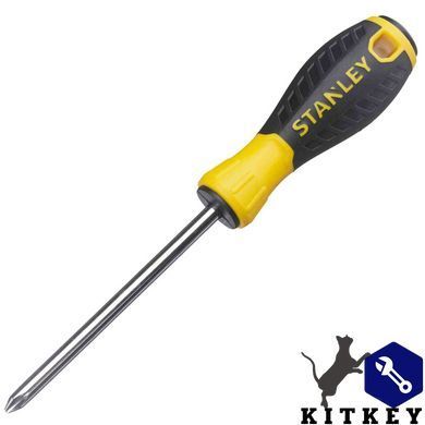 Викрутка ESSENTIAL довжиною 100 мм під шліц Ph2 STANLEY STHT0-60335