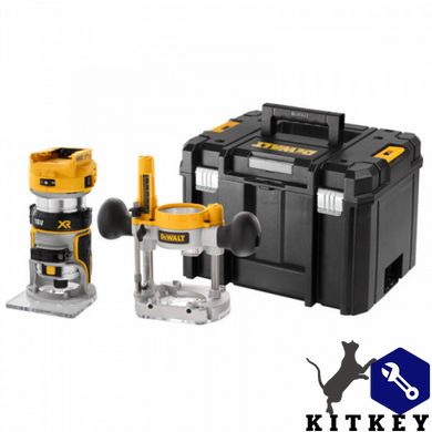 Фрезер аккумуляторный бесщёточный DeWALT DCW604NT