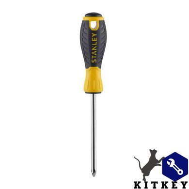 Викрутка ESSENTIAL довжиною 100 мм під шліц Ph2 STANLEY STHT0-60335