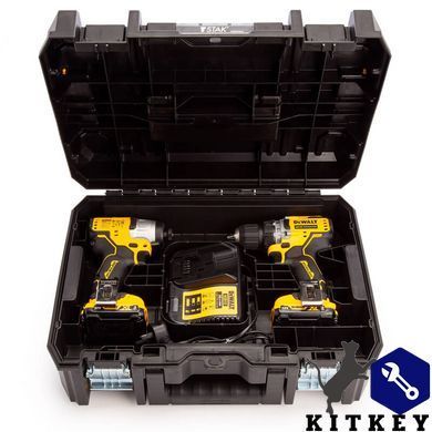 Набор из двух инструментов бесщеточных DeWALT DCK2110L2T