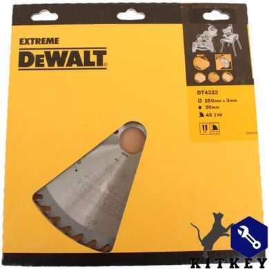 Диск пильный EXTREME WORKSHOP DeWALT DT4323