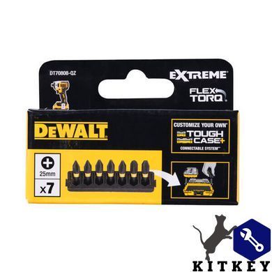 Кассета з битами FlexTorq DeWALT DT70808