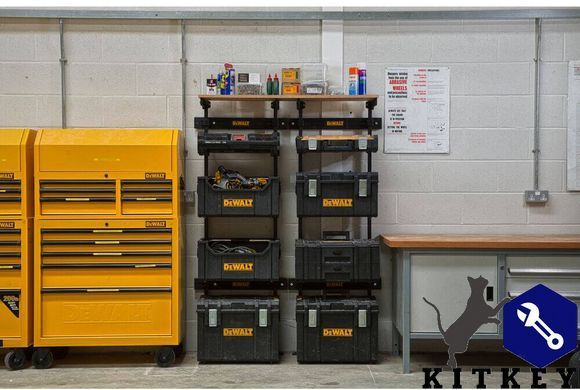 Настенные кронштейны для крепления ящиков TOUGHSYSTEM DeWALT DWST1-75694