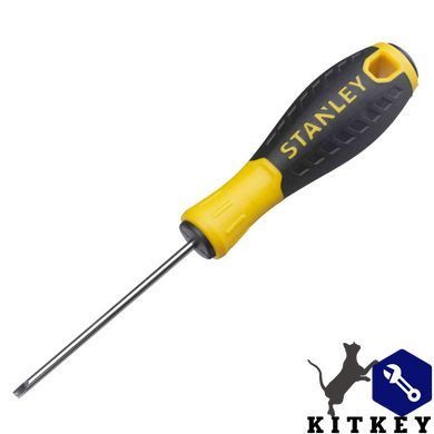 Викрутка ESSENTIAL довжиною 75 мм під шліц SL3 STANLEY STHT0-60358