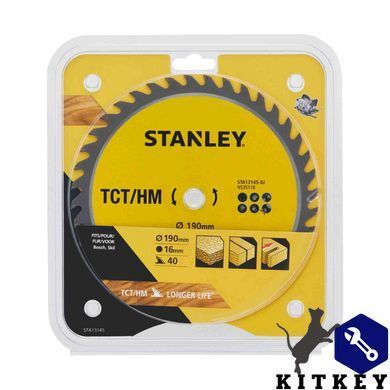 Диск пильный TCT/HM STANLEY STA13145