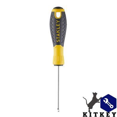 Викрутка ESSENTIAL довжиною 75 мм під шліц SL3 STANLEY STHT0-60358