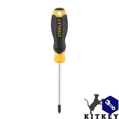 Отвертка Cushion Grip под шлиц Ph2 с длиной жала 100 мм STANLEY STHT16158-0