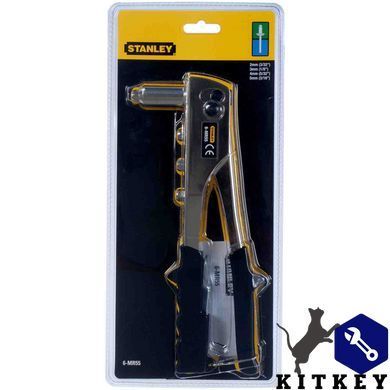 Ключ заклепочный Right Angle Riveter с насадками под заклепки диаметром 2, 3, 4, 5 мм STANLEY 6-MR55
