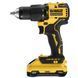 Набір з двох акумуляторних інструментів безщіткових DeWALT DCK2062M2T