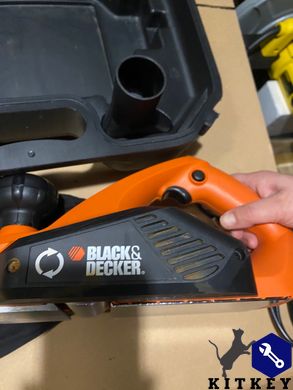 Уценка! Рубанок сетевой BLACK+DECKER KW712KA