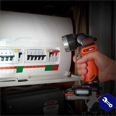 Набір з чотирьох інструментів BLACK+DECKER BDCK123S2S