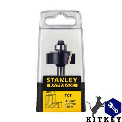 Фреза по дереву фальцовочная диаметром 31.8 мм STANLEY STA80313