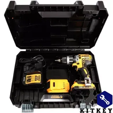Дрель-шуруповерт аккумуляторная бесщеточная ударная DeWALT DCD796P2