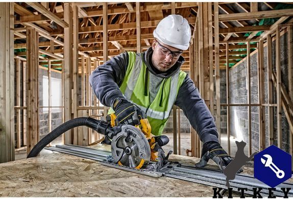 Пилка дискова акумуляторна безщіткова DeWALT DCS572N