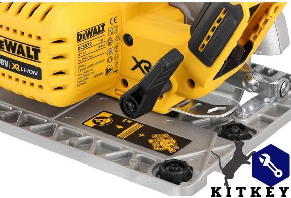 Пилка дискова акумуляторна безщіткова DeWALT DCS572N