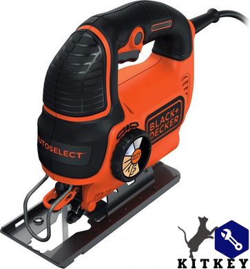 Пила лобзиковая сетевая BLACK+DECKER KS801SE