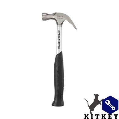 Молоток Steelmaster Curve Claw з вагою головки 450 г, з загнутим цвяходером STANLEY 1-51-031