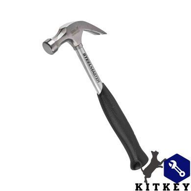 Молоток Steelmaster Curve Claw з вагою головки 450 г, з загнутим цвяходером STANLEY 1-51-031