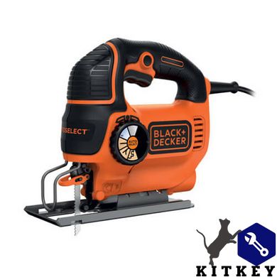 Пила лобзиковая сетевая BLACK+DECKER KS801SE