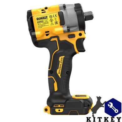 Гайковерт ударний акумуляторний безщітковий DeWALT DCF922NT
