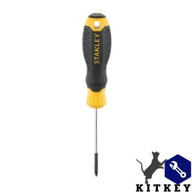 Отвертка Cushion Grip под шлиц Pz0 с длиной жала 60 мм STANLEY STHT16161-0