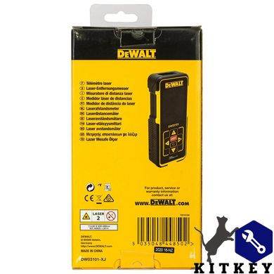 Дальномер лазерный DeWALT DW03101