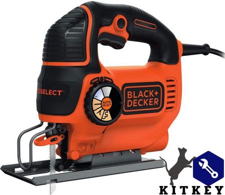 Пила лобзиковая сетевая BLACK+DECKER KS801SE