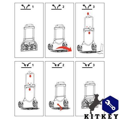 Візок вантажний складний STANLEY SXWT-FT582