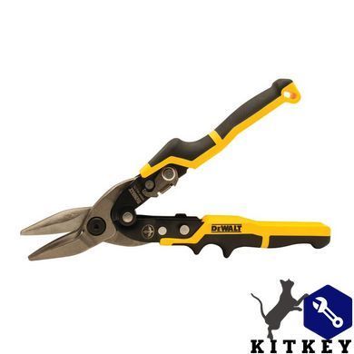 Ножницы по металлу ERGO Aviation длиной 250 мм, прямые DeWALT DWHT14675-0