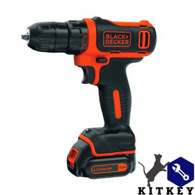 Дриль-шуруповерт акумуляторний BLACK+DECKER BDCDD12