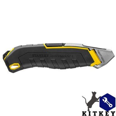 Нож FatMax Integrated Snap Knife длиной 165 мм с лезвием шириной 18 мм с отламывающимися сегментами STANLEY FMHT10592-0