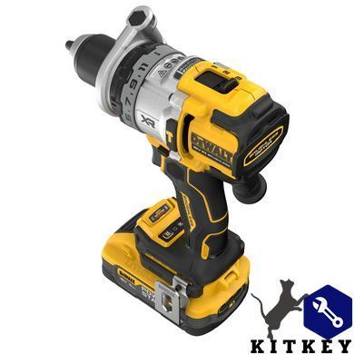 Дрель-шуруповерт аккумуляторная бесщеточная ударная DeWALT DCD1007H2T