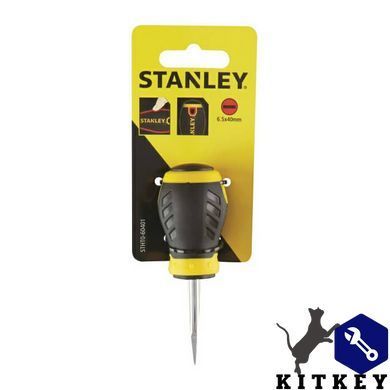 Отвертка ESSENTIAL длиной 30 мм под шлиц SL6.5 STANLEY STHT0-60401