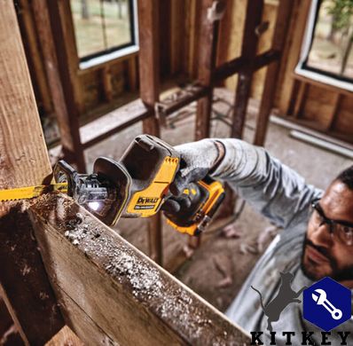 Пила шабельна акумуляторна безщіткова DeWALT DCS369NT