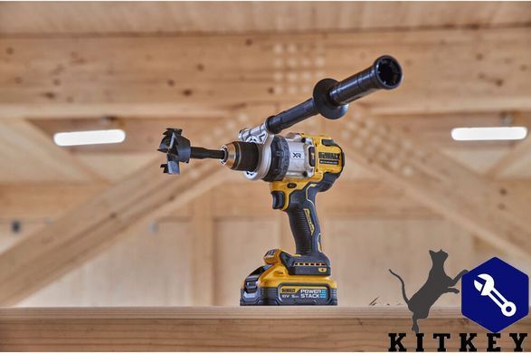 Дрель-шуруповерт аккумуляторная бесщеточная ударная DeWALT DCD1007H2T