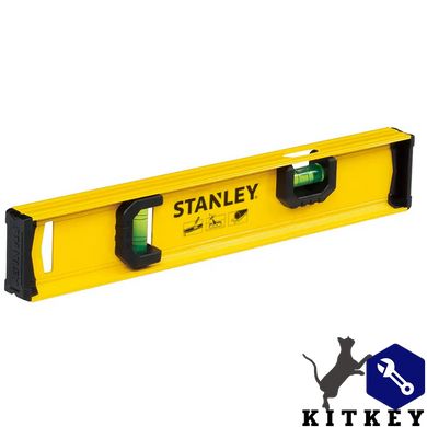 Уровень BASIC I-BEAM из алюминия длиной 300 мм с двумя капсулами STANLEY 0-42-072