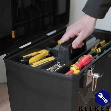 Ящик на колесах IML Mobile Work Center 2 in 1, размеры 473x302x627 мм STANLEY 1-93-968