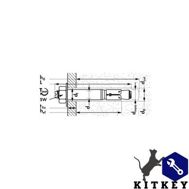 Анкер HL-B (SZ-B) 15x115/15 Mungo 1231501