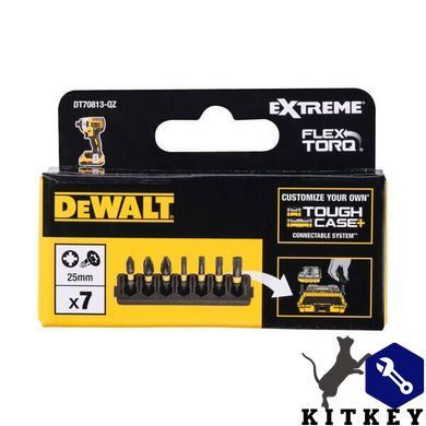 Кассета з битами FlexTorq DeWALT DT70813