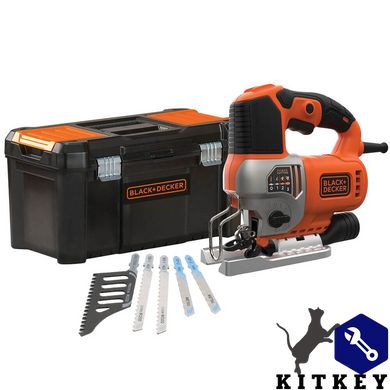 Пила лобзиковая сетевая BLACK+DECKER BES610