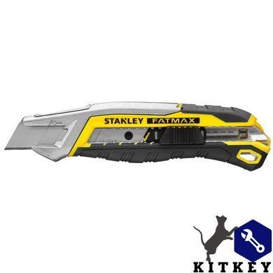 Нож FatMax Integrated Snap Knife длиной 165 мм с лезвием шириной 18 мм с отламывающимися сегментами STANLEY FMHT10594-0