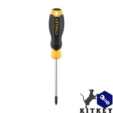 Отвертка Cushion Grip под шлиц Pz2 с длиной жала 100 мм STANLEY STHT16163-0