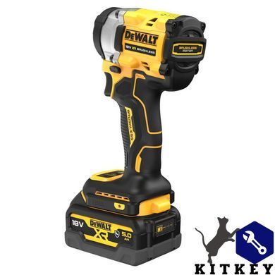 Гайковерт ударний акумуляторний безщітковий DeWALT DCF923P2G