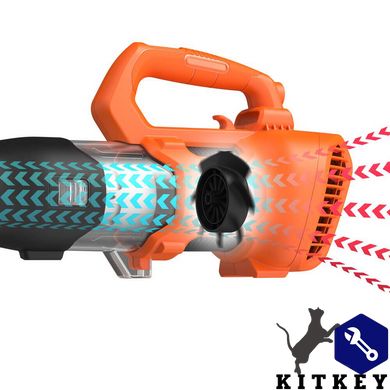 Воздуходувка аккумуляторная BLACK+DECKER BCBL200L