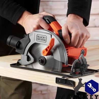 Пила дисковая сетевая BLACK+DECKER CS1550